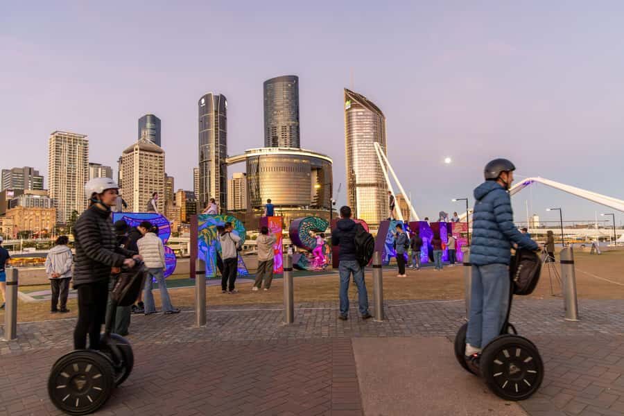 2 hour Brisbane Segway Afternoon & Sunset Thrill Tour - The mandatory training: where confidence gets built fast