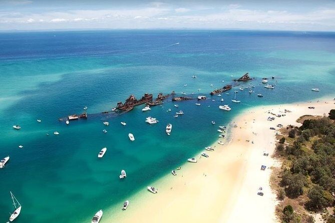 Adventure Moreton Island Wrecks Adventure Package - The Morning Run: Holt Street Wharf Start and Ferry Reality