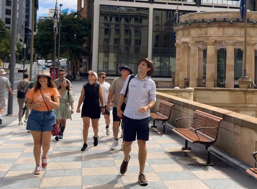 Best of Brisbane Walking Tour | Small Group & snack - Anzac Square and Memorial Galleries: Where Brisbane Holds Its Memory