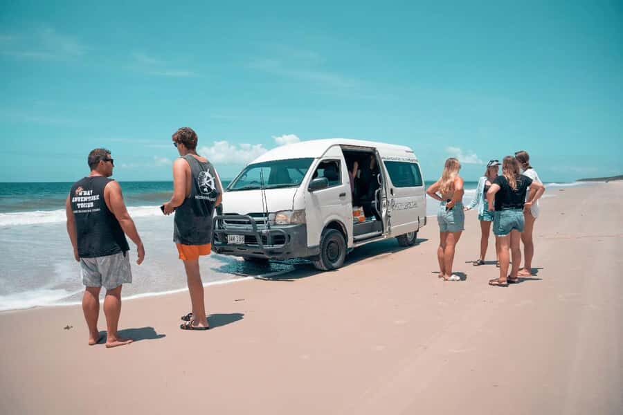 Bribie Island: 4WD, Kayak, and WWII Bunker Tour - Meeting point at 140 North St and how the vehicle works
