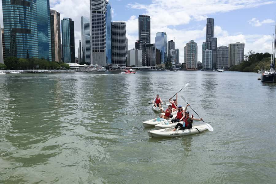 Brisbane: 2-Hour Kayak Hire on Brisbane River - Where you meet Riverlife near Kangaroo Point