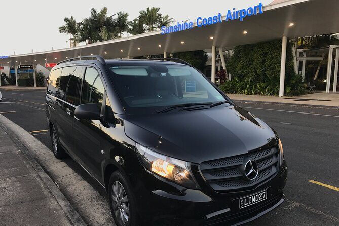 Brisbane Airport to Noosa Private Transfer for 1-5 people - The Drive: Luxury Minivan, Faster Lanes, and Zero Sharing