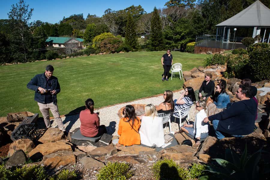 Brisbane: Boutique Winery Tour with Gourmet Lunch - Winery stop #1: guided tastings with quick sightseeing