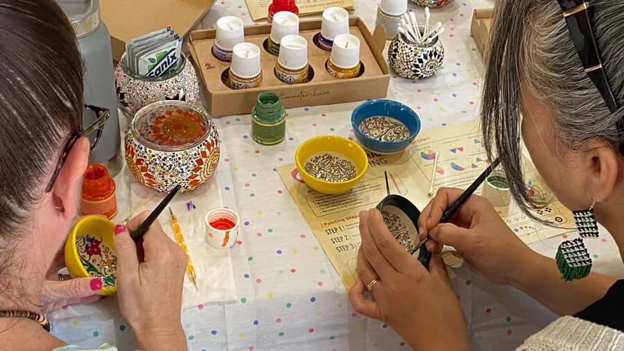 Brisbane: Ceramic Plates & Bowls Paint and Sip Classes - No experience needed: what makes beginners succeed here