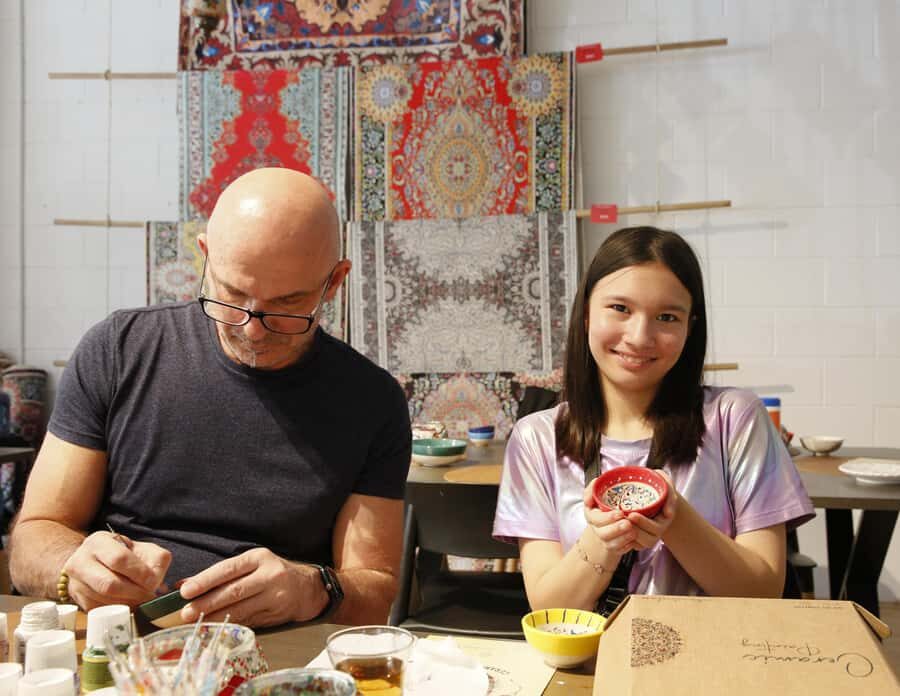 Brisbane: Ceramic Plates & Bowls Paint and Sip Classes - What to expect when you take it home