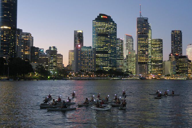 Brisbane City Twilight Kayak - How the instruction and commentary actually help