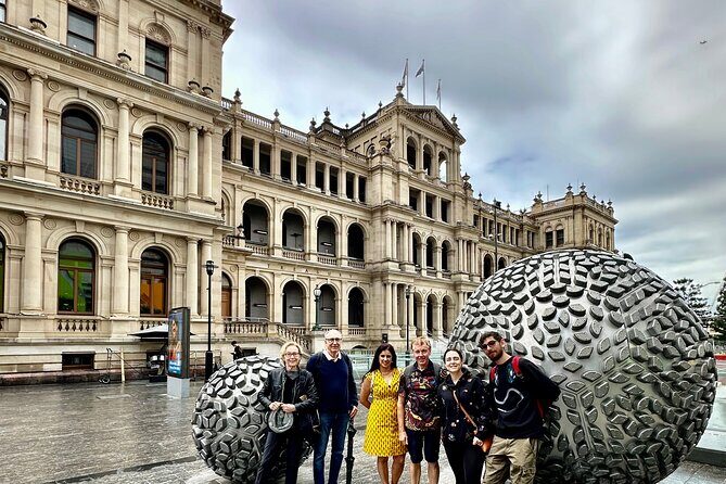 Brisbane City Walking Tour: local guide, small group, 100 mins - Post Office Square and the GPO: office life numbers and Brisbane stonework