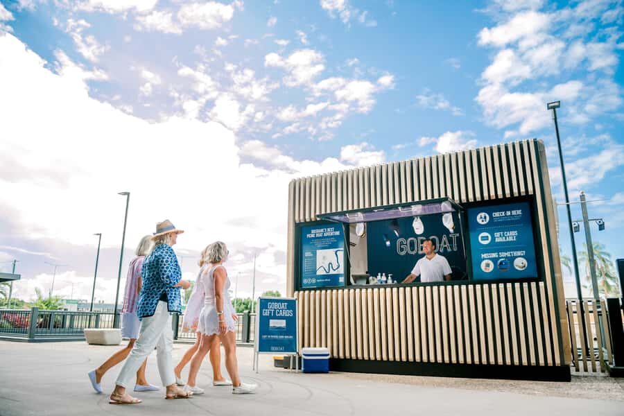 Brisbane: Electric Picnic Boat Rental from Breakfast Creek - Making It a Picnic: The Recycled Timber Table and the Food Game Plan