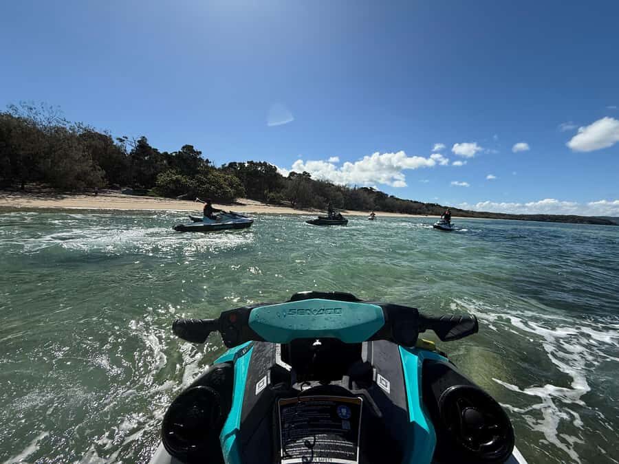 Brisbane: Half-Day Jetski Adventure to Moreton Bay Islands - How the jetskiing feels: speed runs, photo moments, and staying comfortable