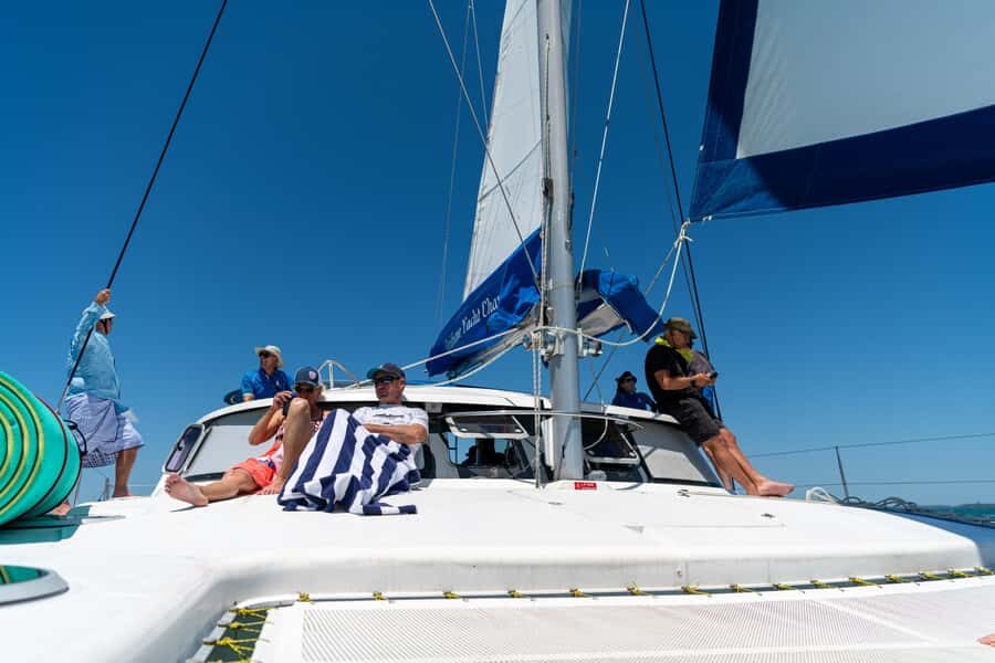Brisbane: Half-Day Moreton Bay Sailing Cruise with Antipasto - Water activities that turn a cruise into a real day out