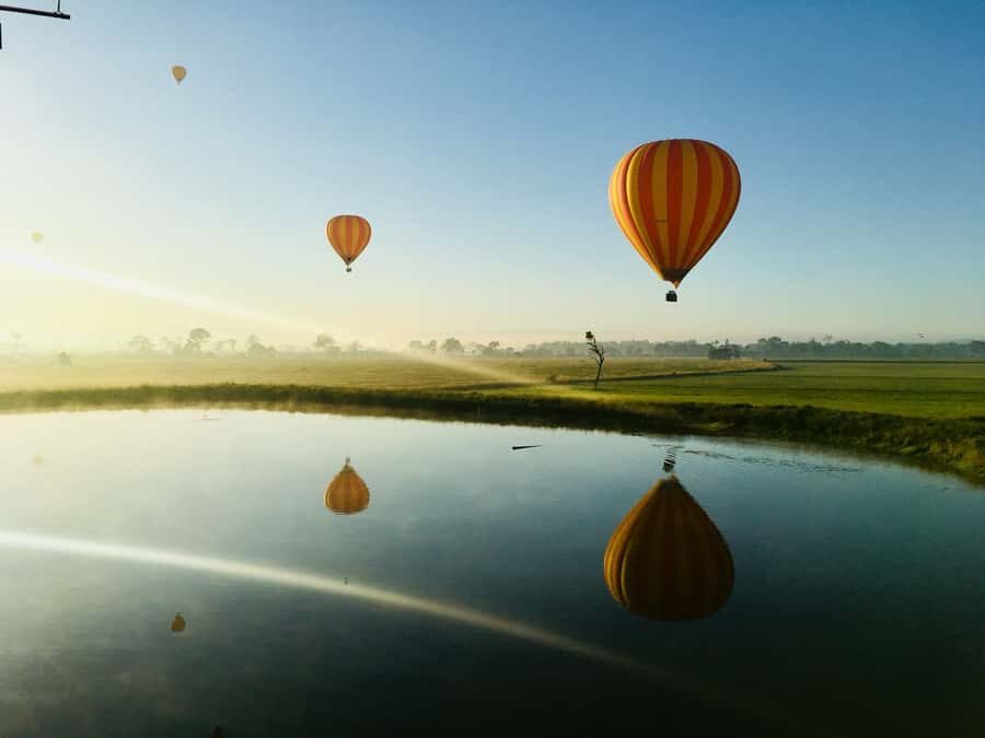 Brisbane: Hot Air Balloon Flight with Vineyard Breakfast - Landing and the balloon fold-up: don’t skip the details