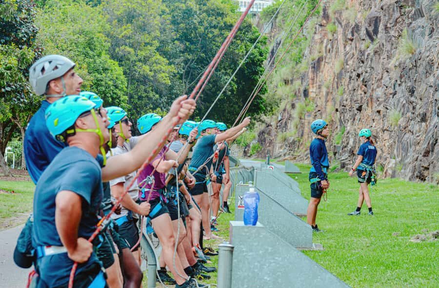 Brisbane: Outdoor Rock Climbing Session - 8:30am weekend start: why the timing is part of the appeal