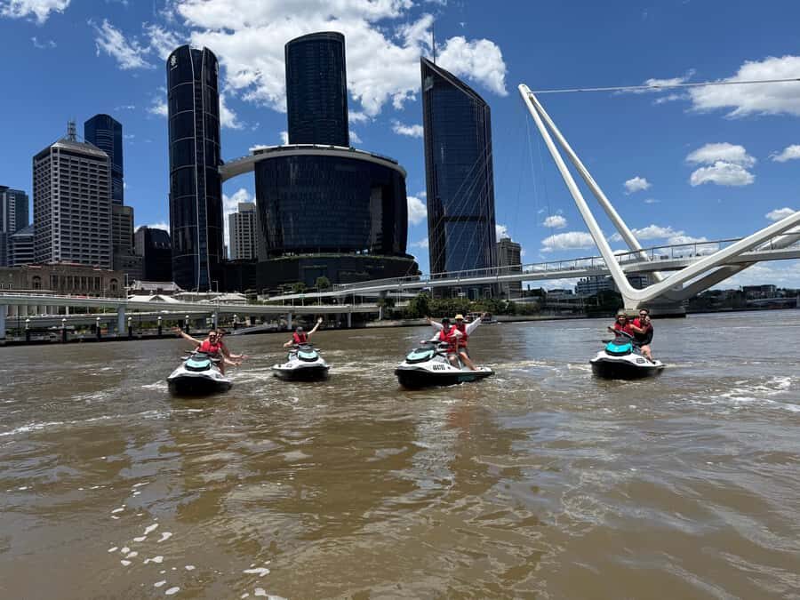 Brisbane River Jet Ski Tour - Wildlife sightings and the island feeling on the river