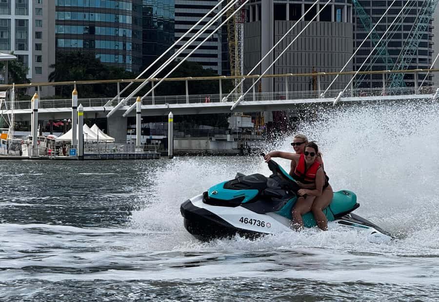 Brisbane: Sunset Jetski Tour on the Brisbane River - Key highlights you’ll feel on the water