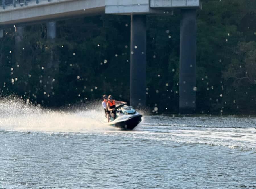 Brisbane: Sunset Jetski Tour on the Brisbane River - The itinerary: what each stretch and stop is doing for you