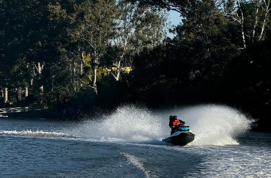 Brisbane: Sunset Jetski Tour on the Brisbane River - Guide energy: Luke is a big deal here