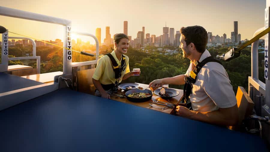 Brisbane: Vertigo Experience – Sunset bites - Dining Four Storeys Up: The Core Idea That Works