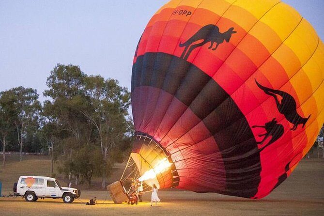 Brisbane's closest Hot Air Balloon Flights - City & Country views - 1 hr flight! - Helping inflate and deflate: the optional role that makes it feel real