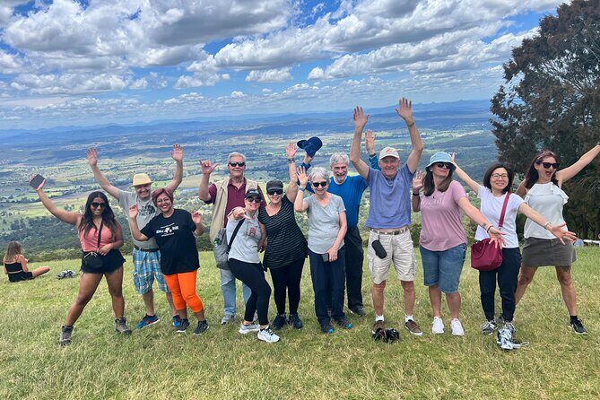 Deluxe Springbrook & Mt Tamborine Glow Worms and famous Skywalk - Robert Sowter Park Monument: viewpoint time without the big hike