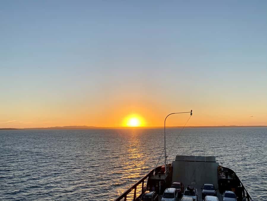 From Brisbane: North Stradbroke Island Wildlife Adventure - Van and ferry back to Brisbane: how to end the day without feeling wrecked