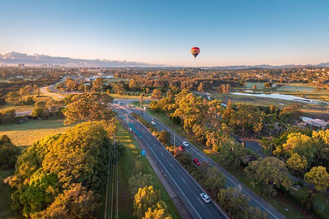 Gold Coast Hot Air Balloon Flight 1 Hour - BEST PRICE! - What you’re really paying for: a 30-minute sunrise flight that saves your day