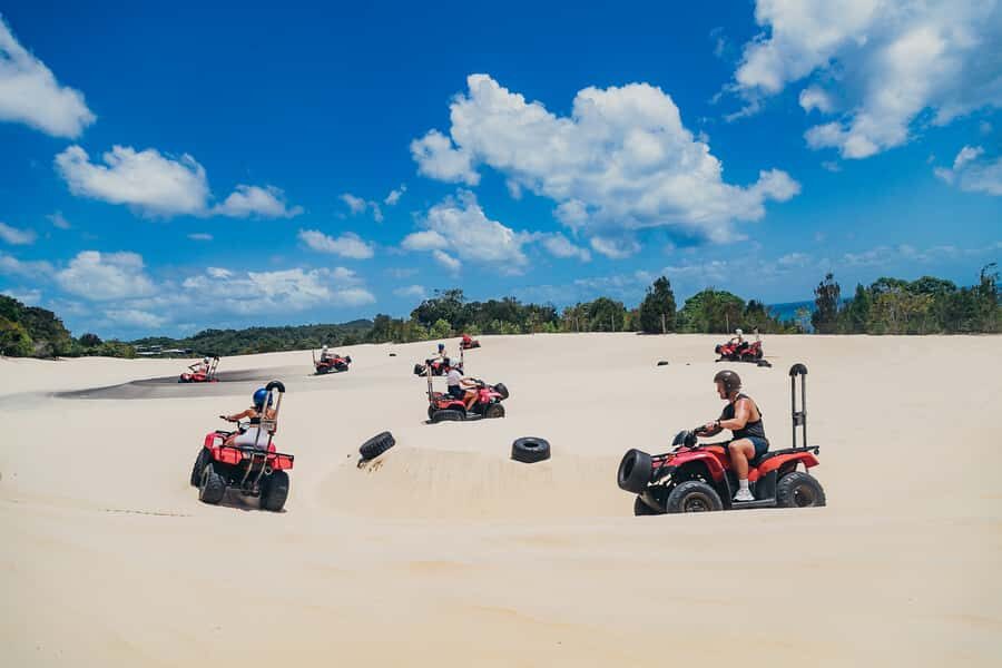 Moreton Island: Tangalooma ATV Quad Bike and Helicopter Tour - Key Highlights to Know Before You Go