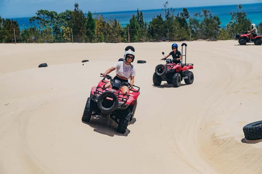 Moreton Island: Tangalooma Day Trip with ATV Quad Bike Tour - From Holt Street Wharf to Tangalooma: the cruise that sets the tone