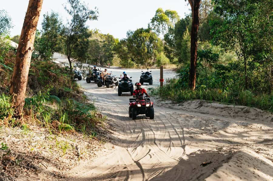 Moreton Island: Tangalooma Day Trip with ATV Quad Bike Tour - Eco Centre and dolphins at 3:15pm: a calmer ending before the ferry