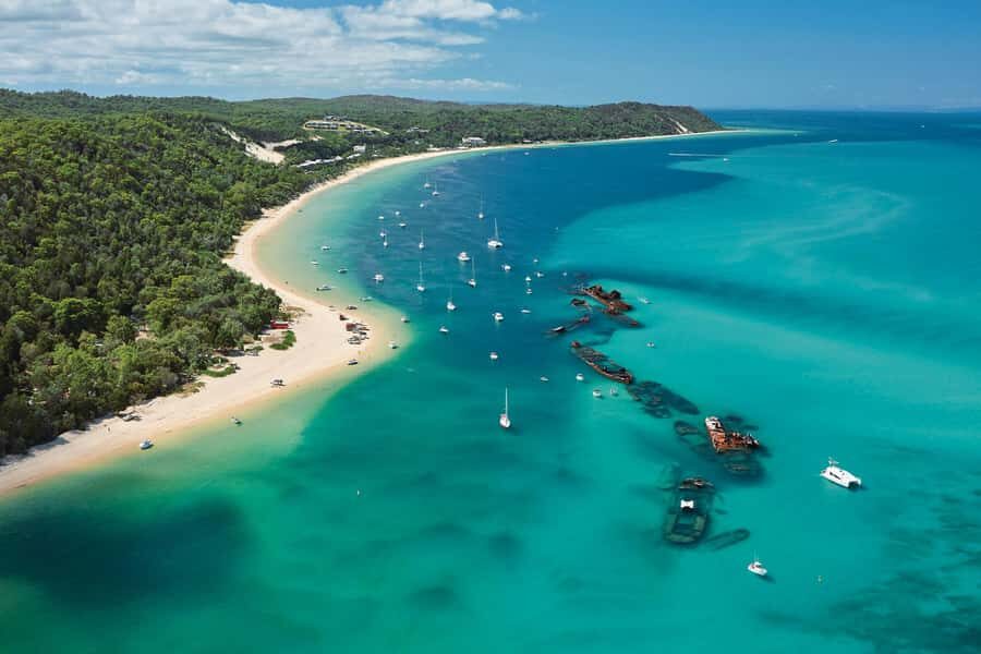 Moreton Island: Tangalooma Day Trip with Desert Safari - Dessert Safari by 4WD: The Sand Toboggan Moment