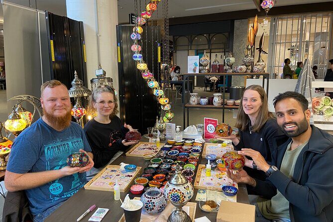 Mosaic Art Classes Brisbane: Turkish Lamp Workshop - Turkish Lamp-Making in Fortitude Valley: What you’re really doing