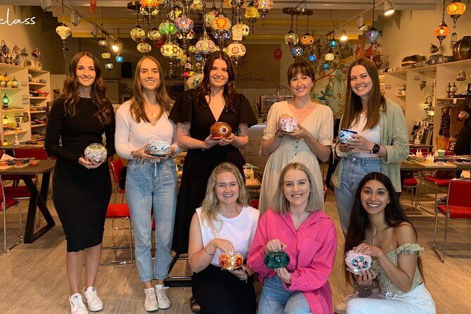 Mosaic Art Classes Brisbane: Turkish Lamp Workshop - Your 2.5-hour flow: What happens from meet-up to finish