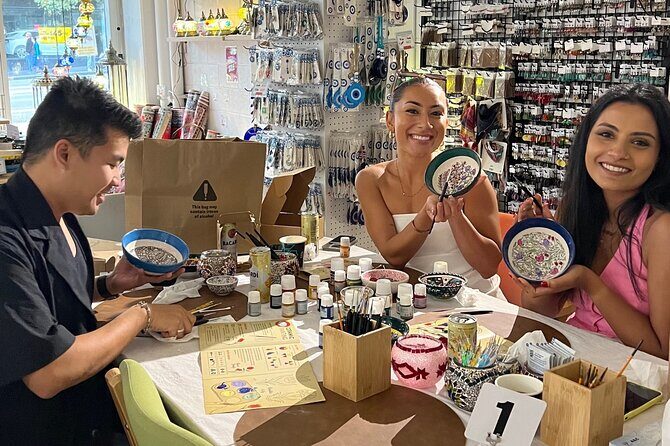 Paint and Sip Classes Brisbane: Ceramic Plates & Bowls - Key things to know before you go