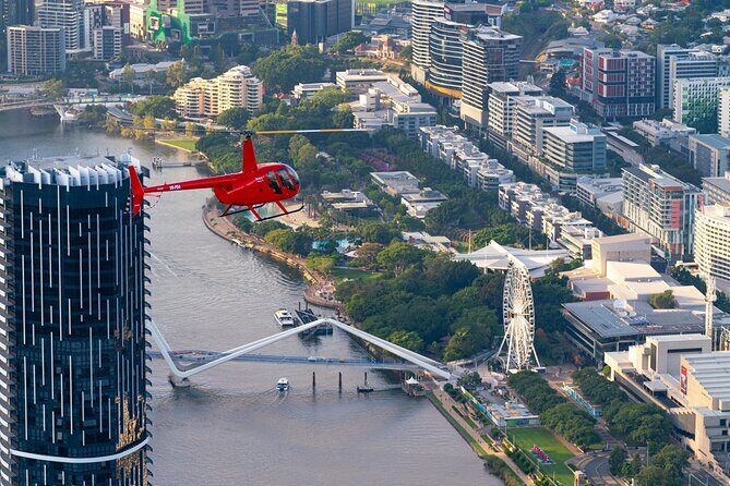 Private Helicopter Scenic Tour of Brisbane - 25min - Quick highlights before you go