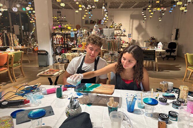 Resin Art Classes Brisbane: Cheeseboards & Coasters - Key Points at a Glance
