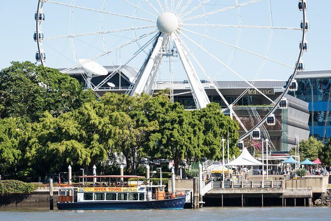 South Bank Combo Pass: 10:30am-12pm (90min) - Stop 1: River City Cruises cruise with commentary and morning tea