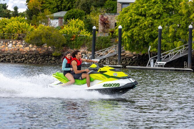 Sunset Jet Ski Tour on the Brisbane River - Your route: the Brisbane skyline loop with landmark after landmark